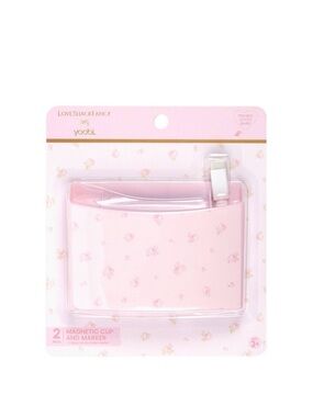 LoveShackFancy × Target - Yoobi Blooming Heirloom Ditsy Magnetic
Cup with Marker